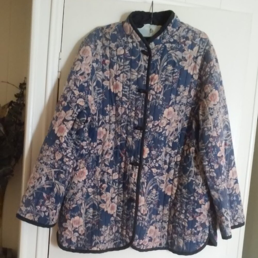 Vintage Blazer Jacket Fully Lined Warm 29"Long 22 1/2" Front Armpit to Armpit